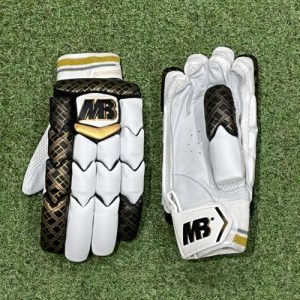 MB Malik MBS Gold Platinum Edition Batting Gloves